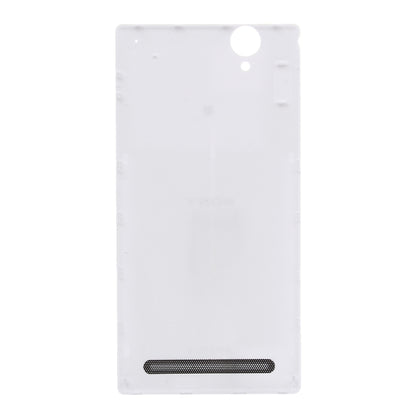 Back Battery Cover for Sony Xperia T2 Ultra(White) - Back Cover by PMC Jewellery | Online Shopping South Africa | PMC Jewellery | Buy Now Pay Later Mobicred