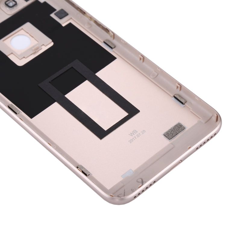 for Huawei Enjoy 7 / P9 Lite Mini / Y6 Pro (2017) Back Cover(Gold) - Back Cover by PMC TechLife | Online Shopping South Africa | PMC TechLife | Buy Now Pay Later Mobicred