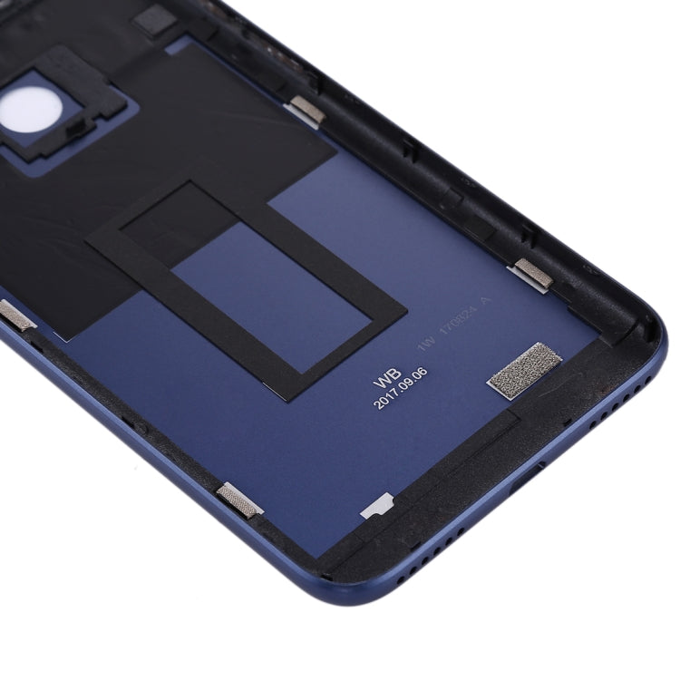 for Huawei Enjoy 7 / P9 Lite Mini / Y6 Pro (2017) Back Cover(Blue) - Back Cover by PMC TechLife | Online Shopping South Africa | PMC TechLife | Buy Now Pay Later Mobicred