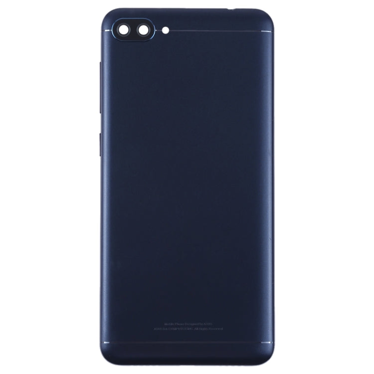 Back Cover with Camera Lens & Side Keys for Asus Zenfone 4 Max ZC520KL X00HD(Blue) - Back Cover by PMC Jewellery | Online Shopping South Africa | PMC Jewellery | Buy Now Pay Later Mobicred