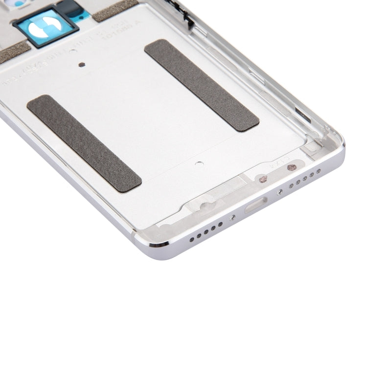 For Xiaomi Redmi 4 Pro Battery Back Cover(Silver) - Back Cover by PMC TechLife | Online Shopping South Africa | PMC TechLife | Buy Now Pay Later Mobicred