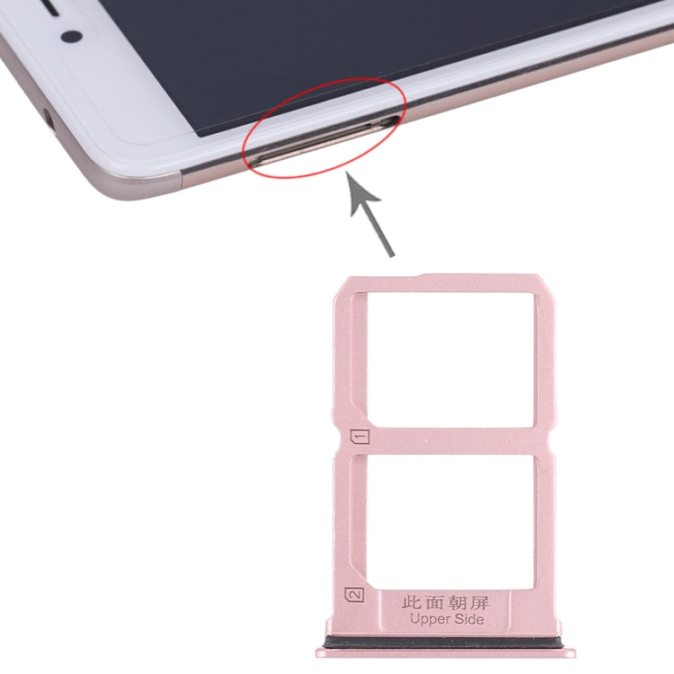 For Vivo X9 2 x SIM Card Tray (Rose Gold) - free shipping - PMc TechLife - Order now!