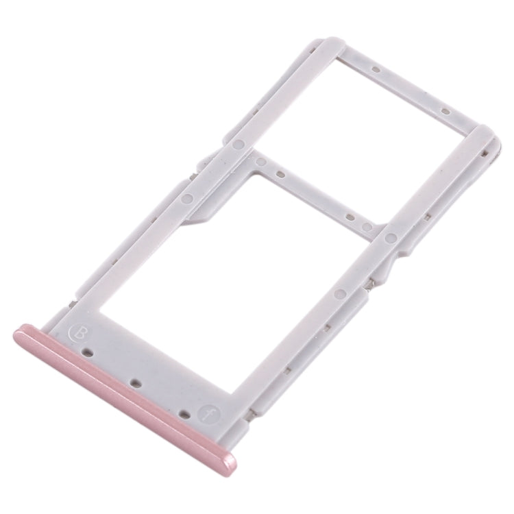 SIM Card Tray + SIM Card Tray / Micro SD Card Tray for Xiaomi Redmi Note 6 Pro (Rose Gold) - Card Tray by PMc TechLife | Online Shopping South Africa | PMc TechLife | Buy Now Pay Later Mobicred