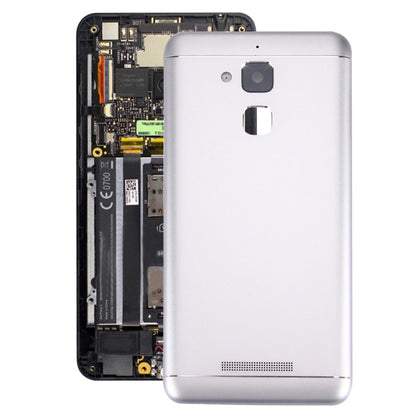 Aluminium Alloy Back Battery Cover for ASUS ZenFone 3 Max / ZC520TL(White) - Back Cover by PMC Jewellery | Online Shopping South Africa | PMC Jewellery | Buy Now Pay Later Mobicred