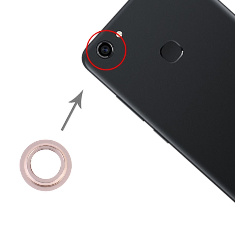 For Vivo Y75 10pcs Camera Lens Cover (Gold) - Camera Parts by PMc TechLife | Online Shopping South Africa | PMc TechLife | Buy Now Pay Later Mobicred