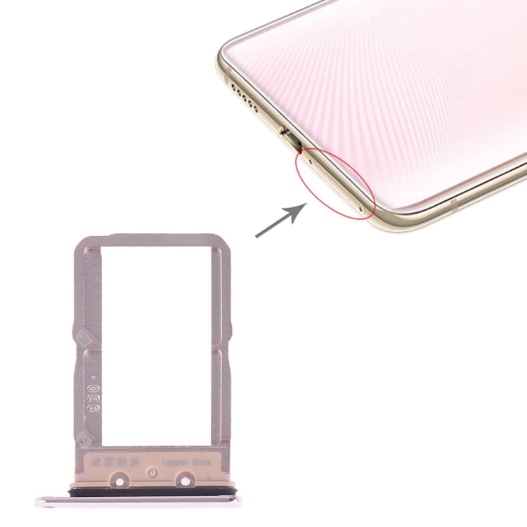For Vivo X27 SIM Card Tray + SIM Card Tray (Gold) - free shipping - PMc TechLife - Order now!