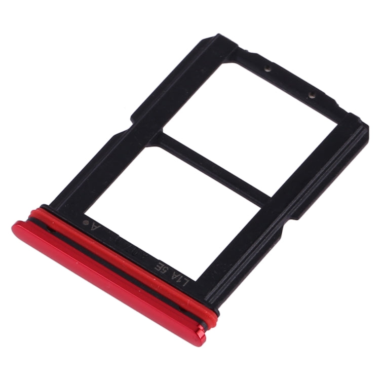 For OnePlus 7 SIM Card Tray + SIM Card Tray (Red) - Card Tray by PMC Jewellery | Online Shopping South Africa | PMC Jewellery | Buy Now Pay Later Mobicred