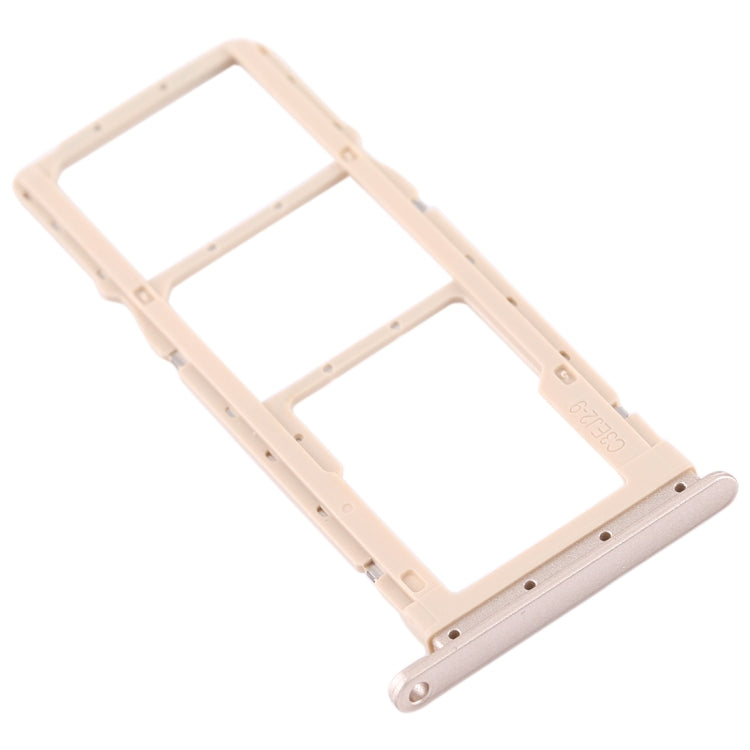 SIM Card Tray + SIM Card Tray + Micro SD Card Tray for Xiaomi Redmi 7A (Gold) - Card Tray by PMC TechLife | Online Shopping South Africa | PMC TechLife | Buy Now Pay Later Mobicred