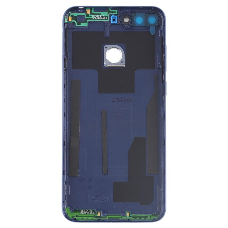 Back Cover with Side Keys for Huawei Y6 (2018)(Blue) - Back Cover by PMC TechLife | Online Shopping South Africa | PMC TechLife | Buy Now Pay Later Mobicred