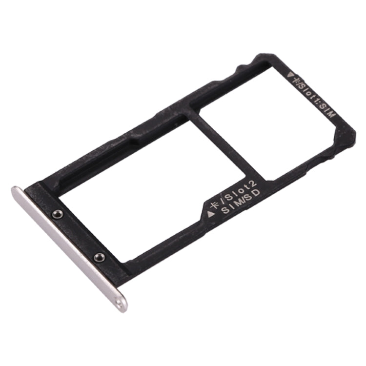 For Huawei Maimang 5 SIM Card Tray & SIM / Micro SD Card Tray(Silver) - Card Socket by PMc TechLife | Online Shopping South Africa | PMc TechLife | Buy Now Pay Later Mobicred