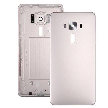 Original Aluminium Alloy Back Battery Cover for Asus Zenfone 3 Deluxe / ZS570KL (Glacier Silver) - Back Cover by PMC Jewellery | Online Shopping South Africa | PMC Jewellery | Buy Now Pay Later Mobicred