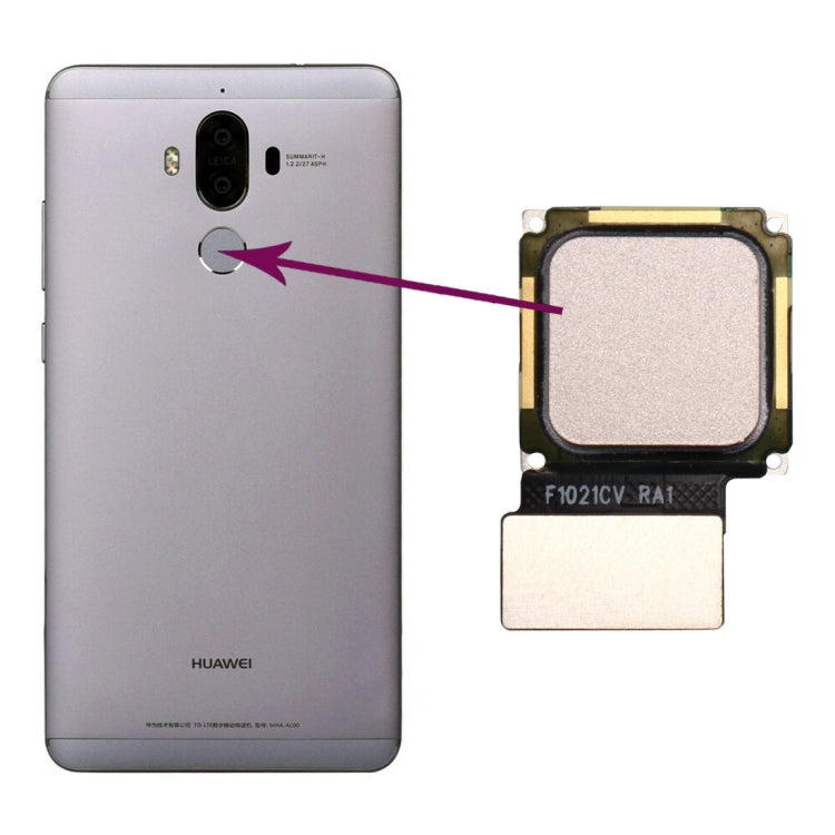 For Huawei Mate 9 Fingerprint Sensor Flex Cable(Gold) - Flex Cable by PMc TechLife | Online Shopping South Africa | PMc TechLife | Buy Now Pay Later Mobicred