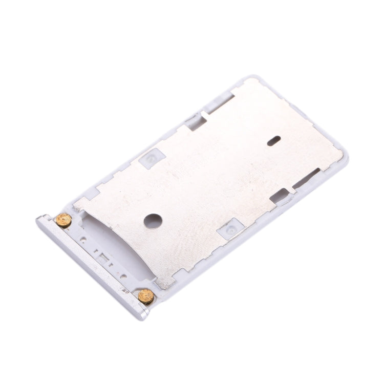 For Xiaomi Redmi 4 SIM & SIM / TF Card Tray(Silver) - Card Tray by PMc TechLife | Online Shopping South Africa | PMc TechLife | Buy Now Pay Later Mobicred