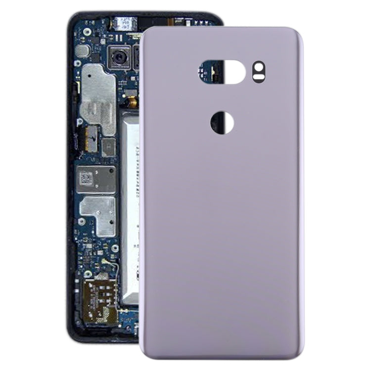 Battery Back Cover for LG V35 ThinQ(Silver) - For LG by PMC Jewellery | Online Shopping South Africa | PMC Jewellery | Buy Now Pay Later Mobicred
