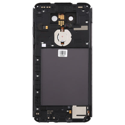 Battery Back Cover with Camera Lens & Fingerprint Sensor for LG V20 Mini(Grey) - For LG by PMC Jewellery | Online Shopping South Africa | PMC Jewellery | Buy Now Pay Later Mobicred