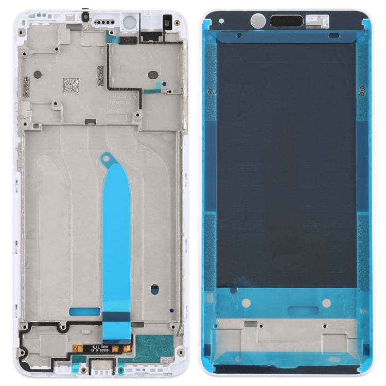 Middle Frame Bezel for Xiaomi Redmi 6 / Redmi 6A (White) - Frame Bezel Plate by PMC TechLife | Online Shopping South Africa | PMC TechLife | Buy Now Pay Later Mobicred
