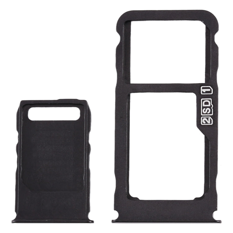 SIM Card Tray + SIM Card Tray + Micro SD Card Tray for Nokia 3.1 Plus (Blue) - Card Tray by PMc TechLife | Online Shopping South Africa | PMc TechLife | Buy Now Pay Later Mobicred