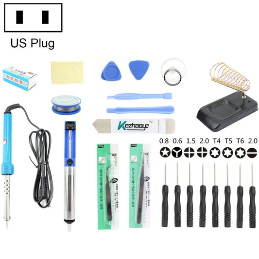 JIAFA JF-8120 22 in 1 Soldering Iron Tool Set,Voltage: 110V,Rated Power:60W - Soldering Iron Set by PMC Jewellery | Online Shopping South Africa | PMC Jewellery | Buy Now Pay Later Mobicred