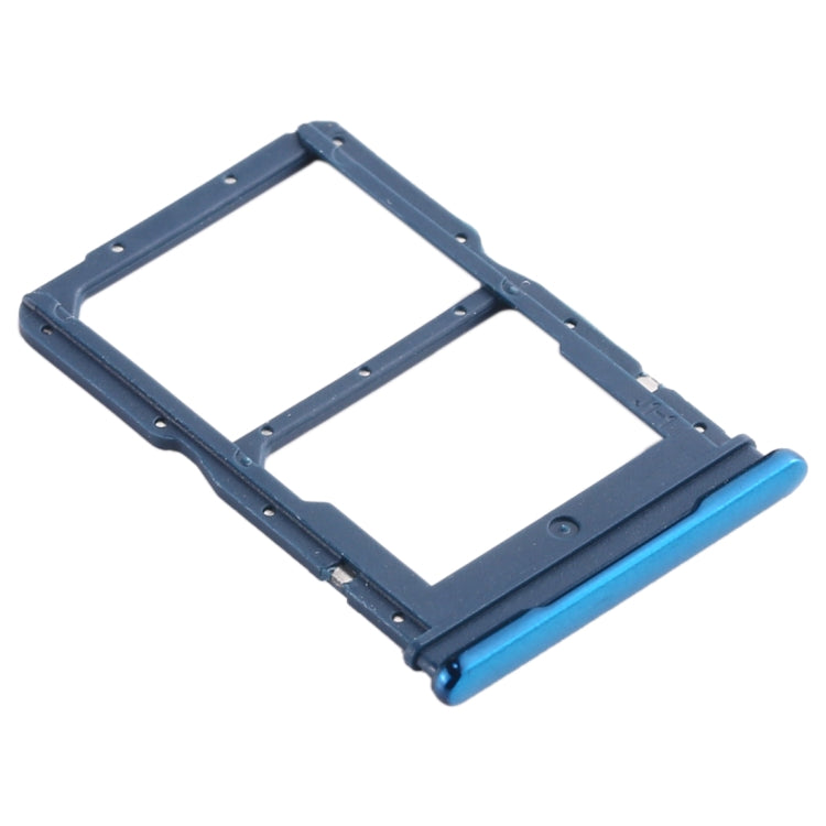 SIM Card Tray + NM Card Tray for Huawei Honor 20 Lite (Blue) - Card Socket by PMc TechLife | Online Shopping South Africa | PMc TechLife | Buy Now Pay Later Mobicred