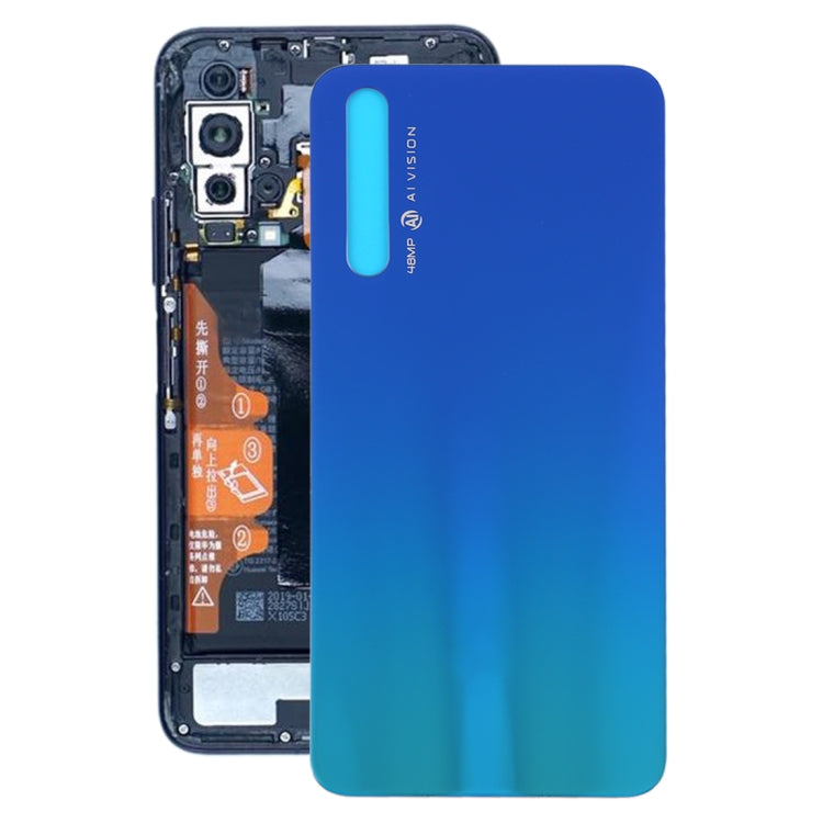 Battery Back Cover for Huawei Honor 20S(Blue) - Back Cover by PMC TechLife | Online Shopping South Africa | PMC TechLife | Buy Now Pay Later Mobicred
