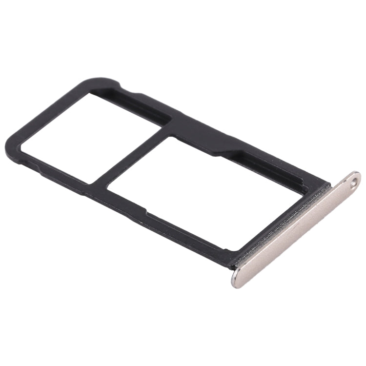 SIM Card Tray + SIM Card Tray / Micro SD Card Tray for Huawei Nova Lite (Gold) - Card Socket by PMc TechLife | Online Shopping South Africa | PMc TechLife | Buy Now Pay Later Mobicred