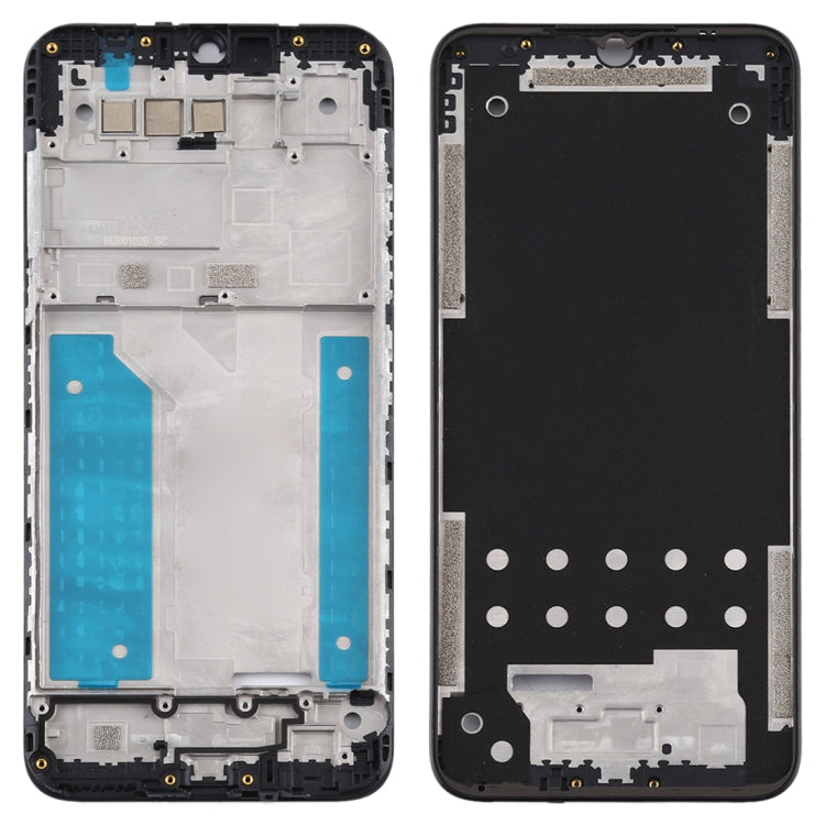 Middle Frame Bezel Plate for LG Q51 / LM-Q510N (Black) - For LG by PMc TechLife | Online Shopping South Africa | PMc TechLife | Buy Now Pay Later Mobicred