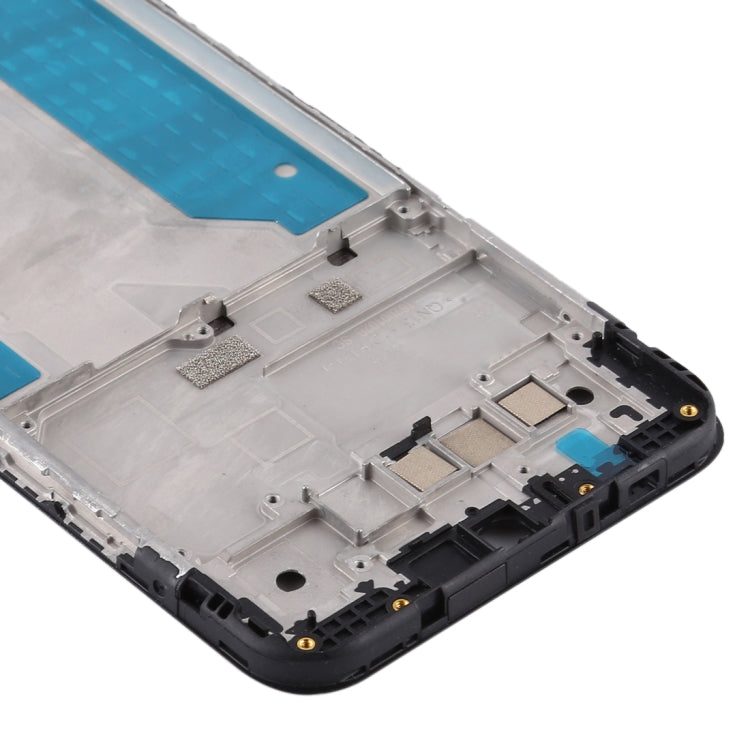 Middle Frame Bezel Plate for LG Q51 / LM-Q510N (Black) - For LG by PMc TechLife | Online Shopping South Africa | PMc TechLife | Buy Now Pay Later Mobicred
