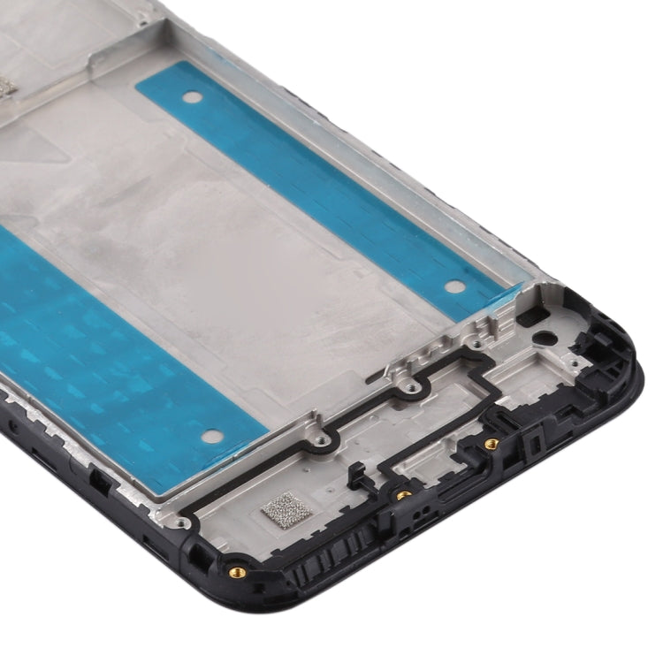 Middle Frame Bezel Plate for LG Q51 / LM-Q510N (Black) - For LG by PMc TechLife | Online Shopping South Africa | PMc TechLife | Buy Now Pay Later Mobicred