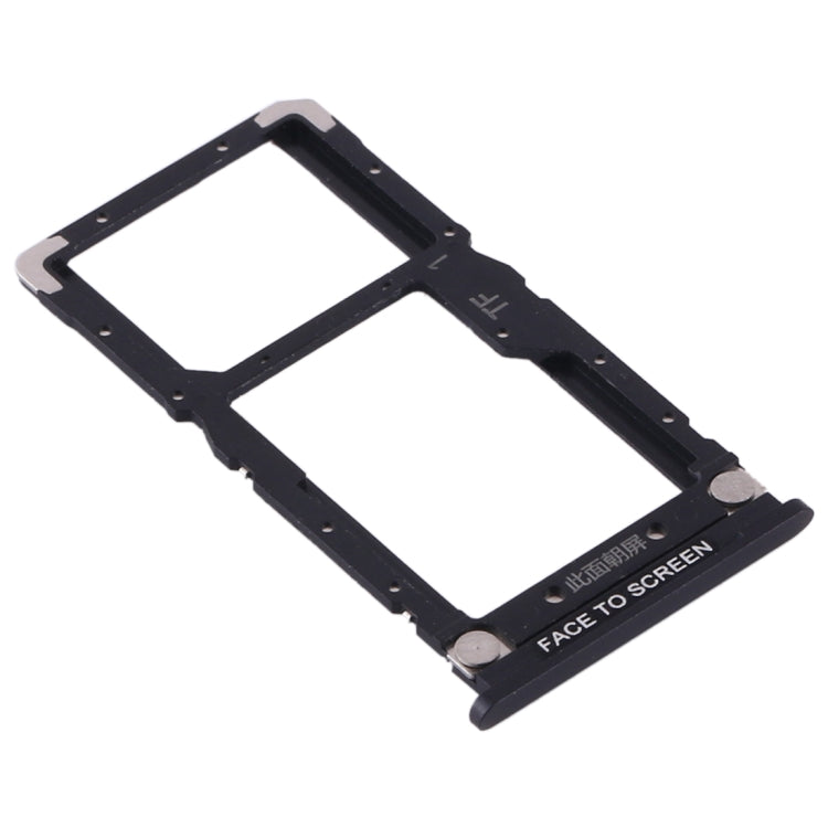 SIM Card Tray + Micro SD Card Tray for Xiaomi Mi Pad 4(Black) - Card Tray by PMC Jewellery | Online Shopping South Africa | PMC Jewellery | Buy Now Pay Later Mobicred