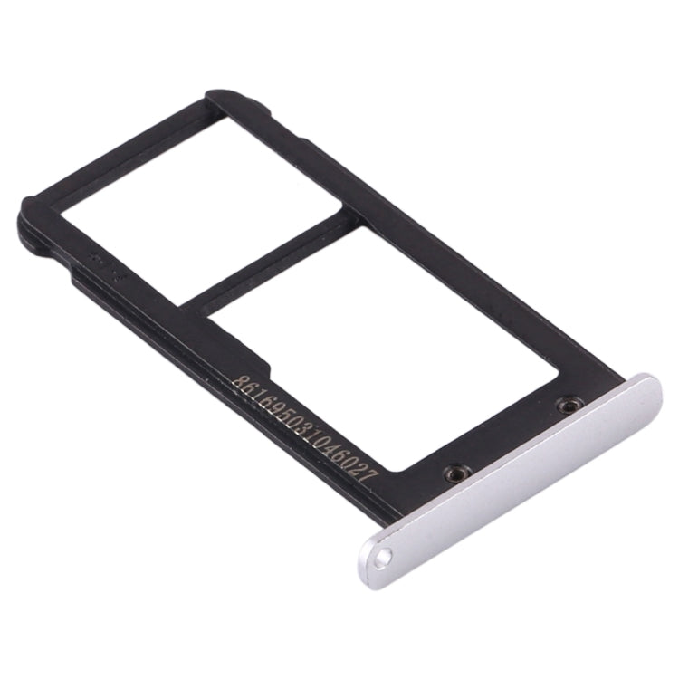 SIM Card Tray + Micro SD Card Tray for Huawei MediaPad M3 8.4 (4G Version) (Silver) - Card Socket by PMC Jewellery | Online Shopping South Africa | PMC Jewellery | Buy Now Pay Later Mobicred
