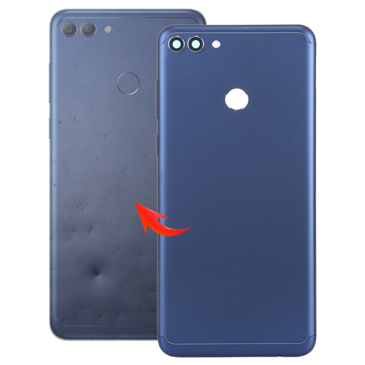 Back Cover with Camera Lens & Side Keys for Huawei Enjoy 8 Plus(Blue) - Back Cover by PMC Jewellery | Online Shopping South Africa | PMC Jewellery | Buy Now Pay Later Mobicred