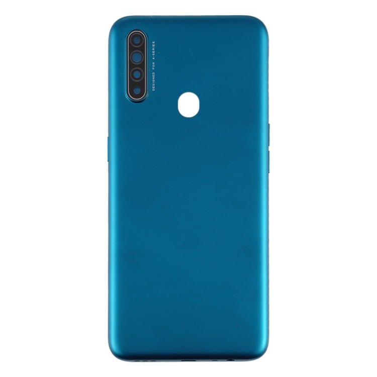 For OPPO A8 Battery Back Cover (Blue) - Back Cover by PMC TechLife | Online Shopping South Africa | PMC TechLife | Buy Now Pay Later Mobicred