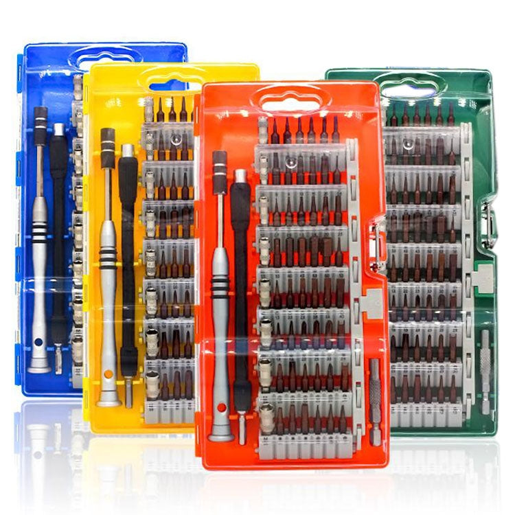 60 in 1 S2 Tool Steel Precision Screwdriver Nutdriver Bit Repair Tools Kit(Yellow) - Screwdriver Set by PMC TechLife | Online Shopping South Africa | PMC TechLife | Buy Now Pay Later Mobicred