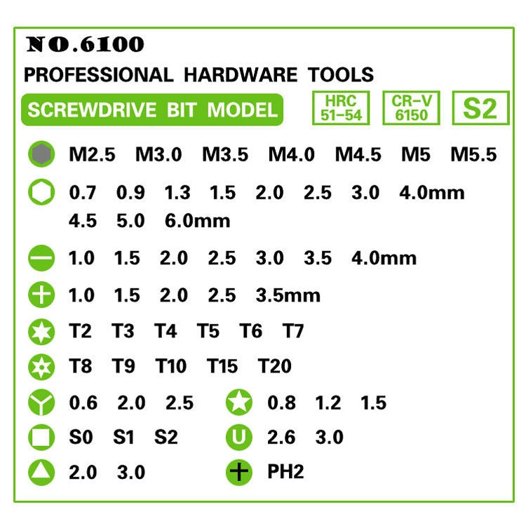 60 in 1 S2 Tool Steel Precision Screwdriver Nutdriver Bit Repair Tools Kit(Yellow) - Screwdriver Set by PMC TechLife | Online Shopping South Africa | PMC TechLife | Buy Now Pay Later Mobicred