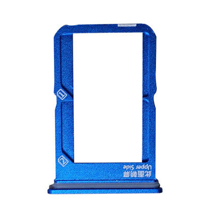 For Vivo iQOO SIM Card Tray + SIM Card Tray (Blue) - Card Socket by PMC Jewellery | Online Shopping South Africa | PMC Jewellery | Buy Now Pay Later Mobicred