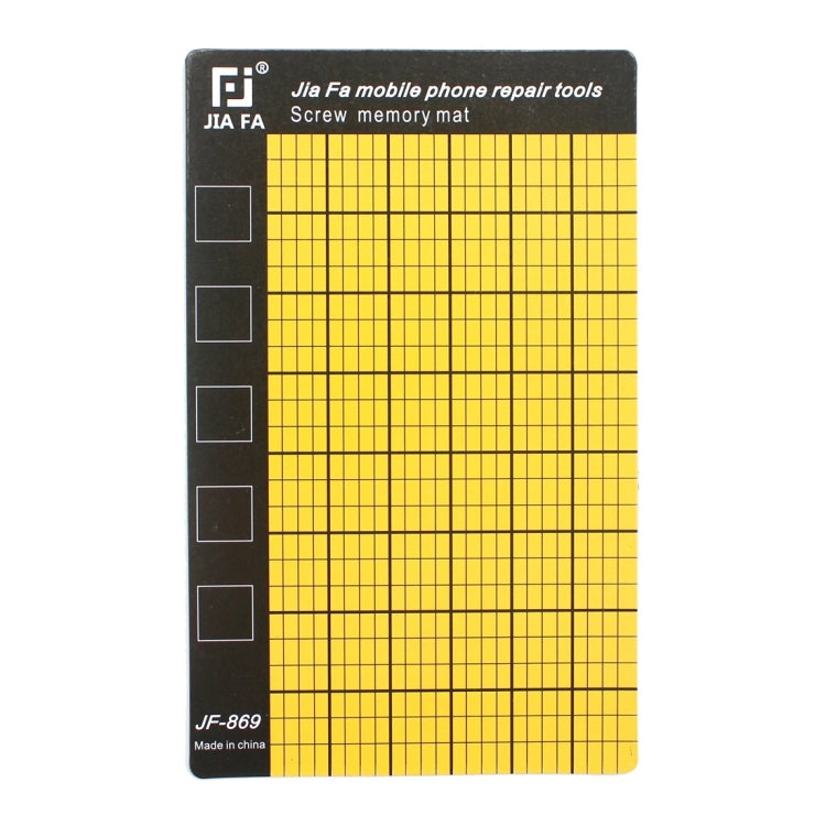 JF-869 Universal Magnetic Screws Mat for Phone Repair, Size: 14.5x9cm - Magnetic Screws Mat by JIAFA | Online Shopping South Africa | PMC Jewellery | Buy Now Pay Later Mobicred