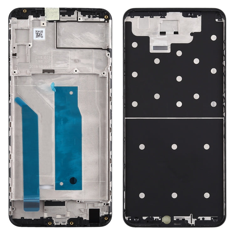 Middle Frame Bezel Plate for Asus Zenfone Max Pro (M2) ZB631KL(Black) - Frame Bezel Plate by PMC Jewellery | Online Shopping South Africa | PMC Jewellery | Buy Now Pay Later Mobicred