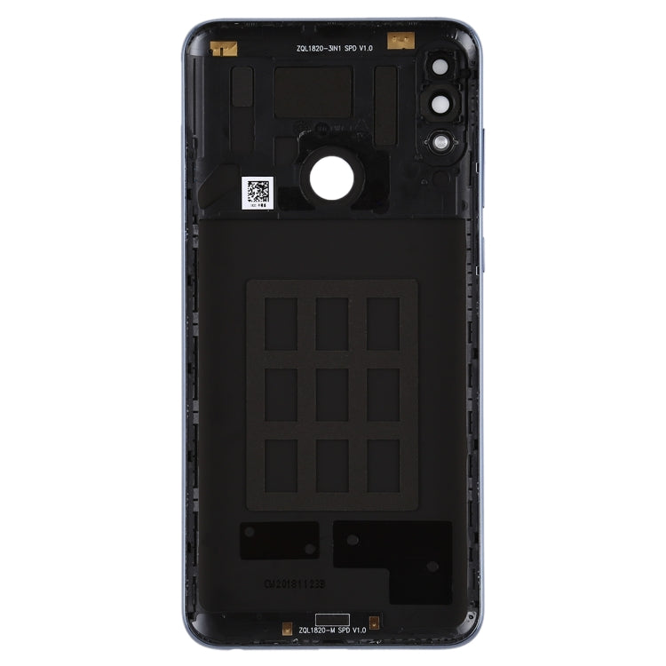 Battery Back Cover with Camera Lens & Side Keys for Asus Zenfone Max Pro (M2) ZB631KL(Dark Blue) - Back Cover by PMC TechLife | Online Shopping South Africa | PMC TechLife | Buy Now Pay Later Mobicred