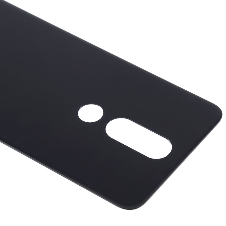 Back Cover for Nokia X6 (2018)(Black) - Back Cover by PMC TechLife | Online Shopping South Africa | PMC TechLife | Buy Now Pay Later Mobicred
