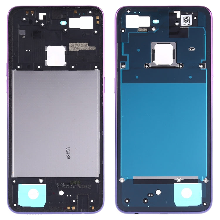 For OPPO F9 / A7X Middle Frame Bezel Plate (Twilight Purple) - Frame Bezel Plate by PMC Jewellery | Online Shopping South Africa | PMC Jewellery | Buy Now Pay Later Mobicred