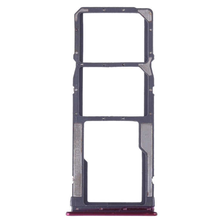 SIM Card Tray + SIM Card Tray + Micro SD Card for Xiaomi Redmi 7 (Magenta) - free shipping - PMC TechLife - Order now!