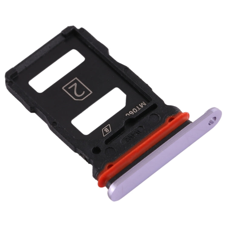 For vivo X30 Pro SIM Card Tray + SIM Card Tray (Silver) - Card Socket by PMc TechLife | Online Shopping South Africa | PMc TechLife | Buy Now Pay Later Mobicred