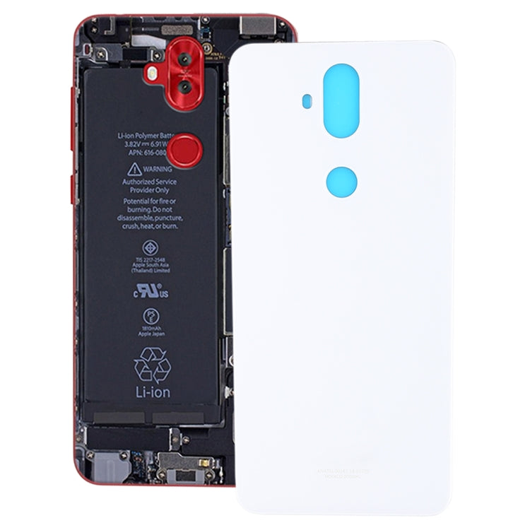 Back Cover for Asus Zenfone 5 Lite / ZC600KL / 5Q / X017DA / S630 / SDM630(White) - Back Cover by PMC Jewellery | Online Shopping South Africa | PMC Jewellery | Buy Now Pay Later Mobicred