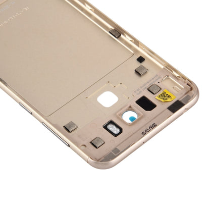 Aluminum Alloy Back Battery Cover for Asus ZenFone 3 Max / ZC553KL (Gold) - Back Cover by PMC Jewellery | Online Shopping South Africa | PMC Jewellery | Buy Now Pay Later Mobicred