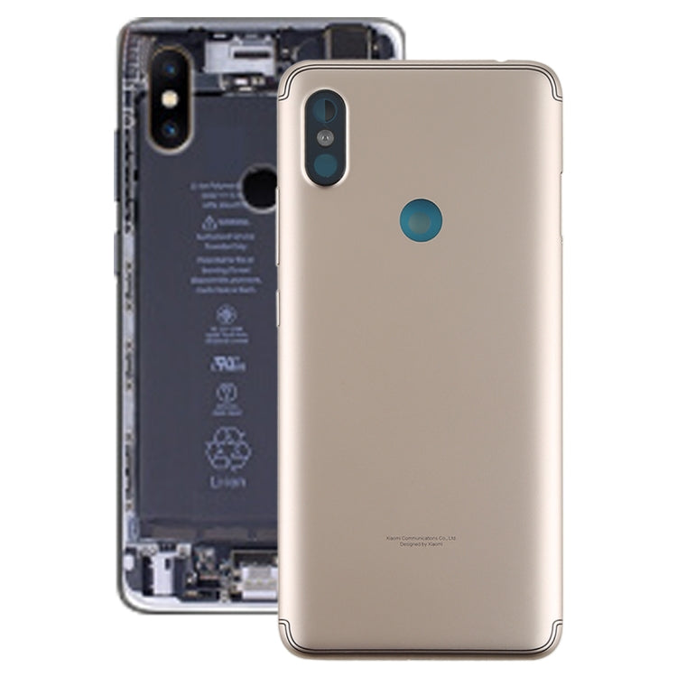 Back Cover with Side Keys for Xiaomi Redmi S2(Gold) - Back Cover by PMC TechLife | Online Shopping South Africa | PMC TechLife | Buy Now Pay Later Mobicred