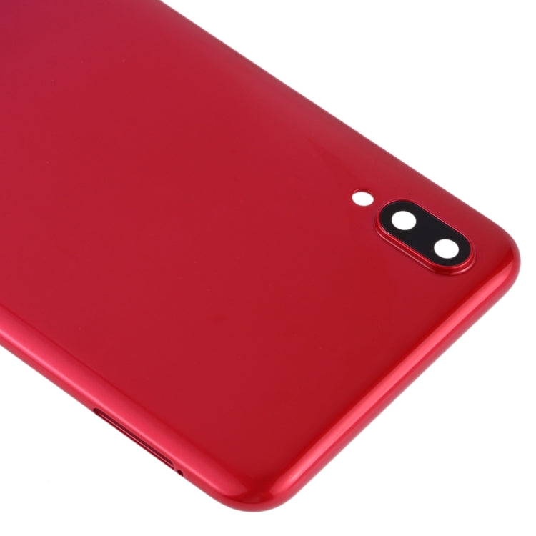 For Vivo Y93 / Y93s Battery Back Cover (Red) - Back Cover by PMC Jewellery | Online Shopping South Africa | PMC Jewellery | Buy Now Pay Later Mobicred