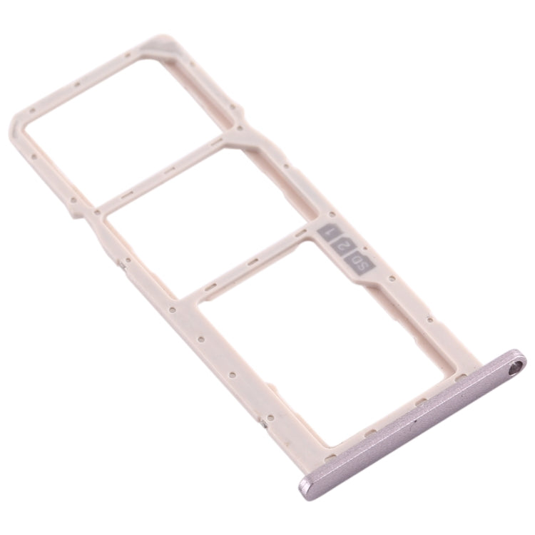 SIM Card Tray + SIM Card Tray + Micro SD Card Tray for Asus Zenfone Max M2 ZB633KL(Gold) - Card Tray by PMC Jewellery | Online Shopping South Africa | PMC Jewellery | Buy Now Pay Later Mobicred
