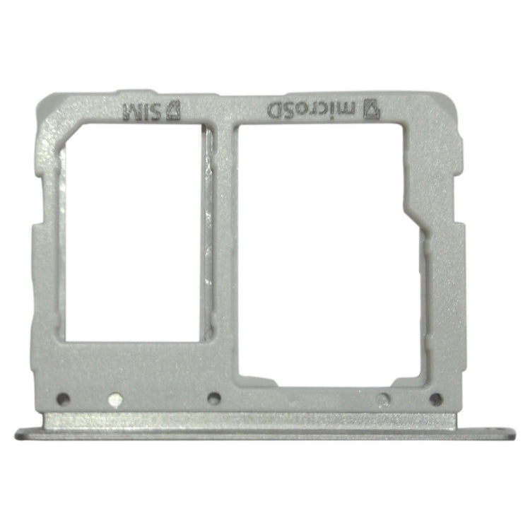 For Galaxy Tab S3 9.7 / T825 (3G Version) SIM Card Tray + Micro SD Card Tray (Silver) - free shipping - PMc TechLife - Order now!