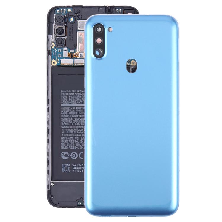 For Samsung Galaxy A11 SM-A115F Back Cover with Camera Lens Cover(Blue) - free shipping - PMC TechLife - Order now!
