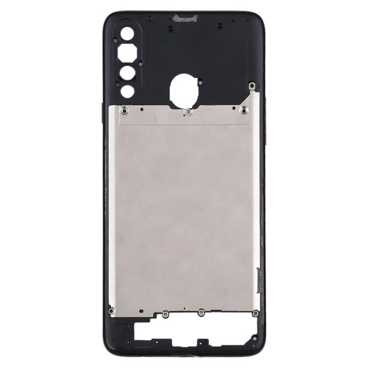 For Samsung Galaxy A20s  Middle Frame Bezel Plate (Black) - Frame Bezel Plate by PMC Jewellery | Online Shopping South Africa | PMC Jewellery | Buy Now Pay Later Mobicred